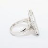 Picture of Diamond Baguette Cut Cage Ring in 18k White Gold