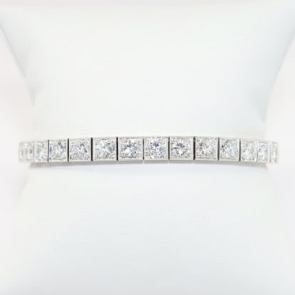 Picture of Platinum Art Deco Diamond Bracelet, 8.50ct