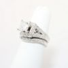 Picture of 14k White Gold and Diamond Ring Set