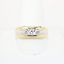 Picture of 14k Two-Tone Gold & .50ct Diamond Men's Band Ring