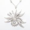 Picture of Custom 14k White Gold & 2.58ct Diamond Necklace