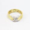 Picture of 18k Gold & Platinum Two-Tone Diamond Fashion Ring