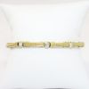 Picture of 14K Yellow Gold & 1.00ct Diamond Bracelet with Safety Clasp & Locking Closure