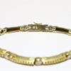 Picture of 14K Yellow Gold & 1.00ct Diamond Bracelet with Safety Clasp & Locking Closure