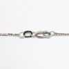 Picture of 14K White Gold Pendant with Black & White Diamonds on 18" White Gold Chain