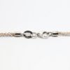 Picture of 14k Two-Tone & 1.00ct Diamond Circle Pendant with 15" Double Strand Chain