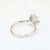 Picture of 14k White Gold & Round Brilliant Cut Diamond Solitaire Engagement Ring