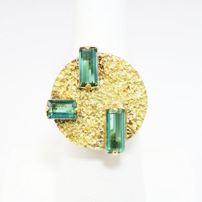 Picture of 18k Yellow Gold & Tourmaline Fashion Ring