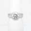 Picture of Platinum, Round Brilliant Cut & Pave Set Diamond Engagement Ring