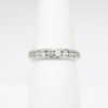 Picture of 14k White Gold & Channel Set Diamond Wedding Band