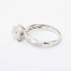 Picture of 18k White Gold, Round Brilliant Cut & Pave Set Diamond Two-Piece Bridal Ring Set