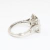 Picture of Platinum & Old European Round Cut Diamond Halo Engagement Ring