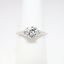 Picture of 18k White Gold, Round Brilliant Cut, Split Shank Diamond Engagement Ring