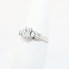 Picture of Platinum & Emerald Cut Diamond Side Stone Engagement Ring