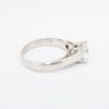 Picture of 14k White Gold & Round Brilliant Cut Diamond Solitaire Engagement Ring