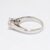 Picture of 14k White Gold & Round Brilliant Cut Diamond Solitaire Engagement Ring