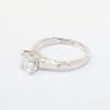 Picture of 14k White Gold & Round Brilliant Cut Diamond Solitaire Engagement Ring