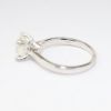 Picture of 14k White Gold & Round Brilliant Cut Diamond Solitaire Engagement Ring