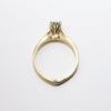 Picture of 14k Yellow Gold & Round Brilliant Cut Diamond Solitaire Engagement Ring