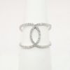 Picture of 0.66ct Diamond Statement Ring, 10k White Gold