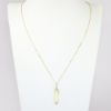 Picture of Citrine and Diamond Necklace, 14k Yellow Gold