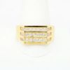 Picture of 1.00ct Diamond Men's Ring, Knife Set, 14k Yellow Gold