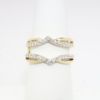 Picture of Diamond Inset Ring, 14k Yellow Gold