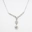 Picture of 1.65ct Diamond Drop Necklace, Platinum