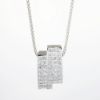 Picture of 3.50ct Diamond Pendant, 18k White Gold