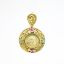 Picture of Replica Ancient Greek Coin Pendant with Diamonds and Gemstones