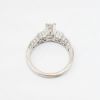 Picture of Diamond Bridal Set with Contour Band, 14k White Gold