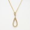 Picture of 0.40ct Diamond Pendant, 14k Yellow Gold, Signed EFFY