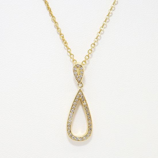 Picture of 0.40ct Diamond Pendant, 14k Yellow Gold, Signed EFFY