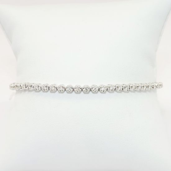 Picture of 1.00ct Diamond Bracelet, 10k White Gold