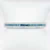 Picture of 18k White Gold Blue & White Diamond Bangle Bracelet, 5.00ct