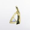 Picture of Tanzanite, Opal, and Diamond Pendant/Slide, 14k Yellow Gold