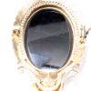 Picture of Victorian Hardstone, Cultured Pearl & 14k Rose Gold Cameo Brooch/Pendant