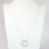 Picture of 2.00ct Diamond Circle Pendant Necklace, 14k White Gold