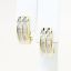 Picture of 0.50ct Diamond Channel Set Earrings, 14k Yellow Gold