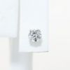 Picture of 0.50ct Round Brilliant Cut Diamond Single Solitaire Earring, 14k White Gold