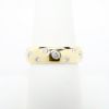 Picture of Burnish Set Diamond Band Ring, 14k Yellow Rold