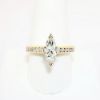 Picture of 1.62ct Marquise Cut Diamond Ring, 14k Yellow Gold