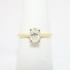 Picture of 0.75ct Oval Cut Diamond Ring, 14k Yellow Gold