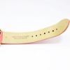 Picture of 18k Yellow Gold Cartier Wristwatch with Pink Leather Band