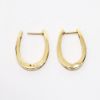 Picture of 0.50ct Diamond Hoop Earrings, 14k Yellow Gold