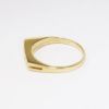 Picture of 0.25ct Asymmetrical Diamond Band Ring, 14k Yellow Gold