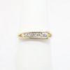 Picture of 0.25ct Asymmetrical Diamond Band Ring, 14k Yellow Gold