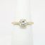 Picture of  Diamond Solitaire Ring in 14k Yellow Gold
