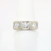 Picture of 14k Yellow Gold Old European Diamond Men's Ring