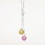 Picture of Sapphire and Diamond Lariat Necklace, 18k White Gold